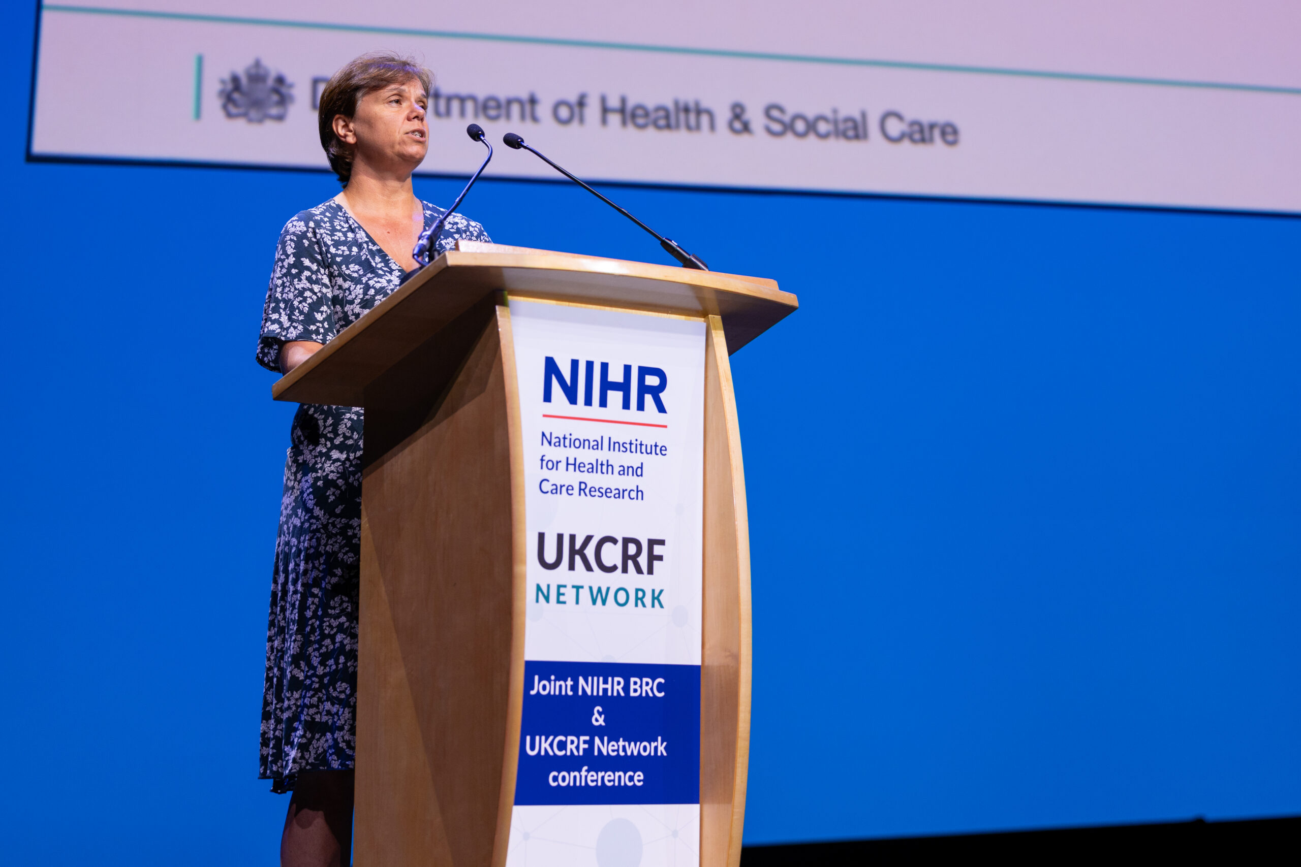 Natalie Owen on stage