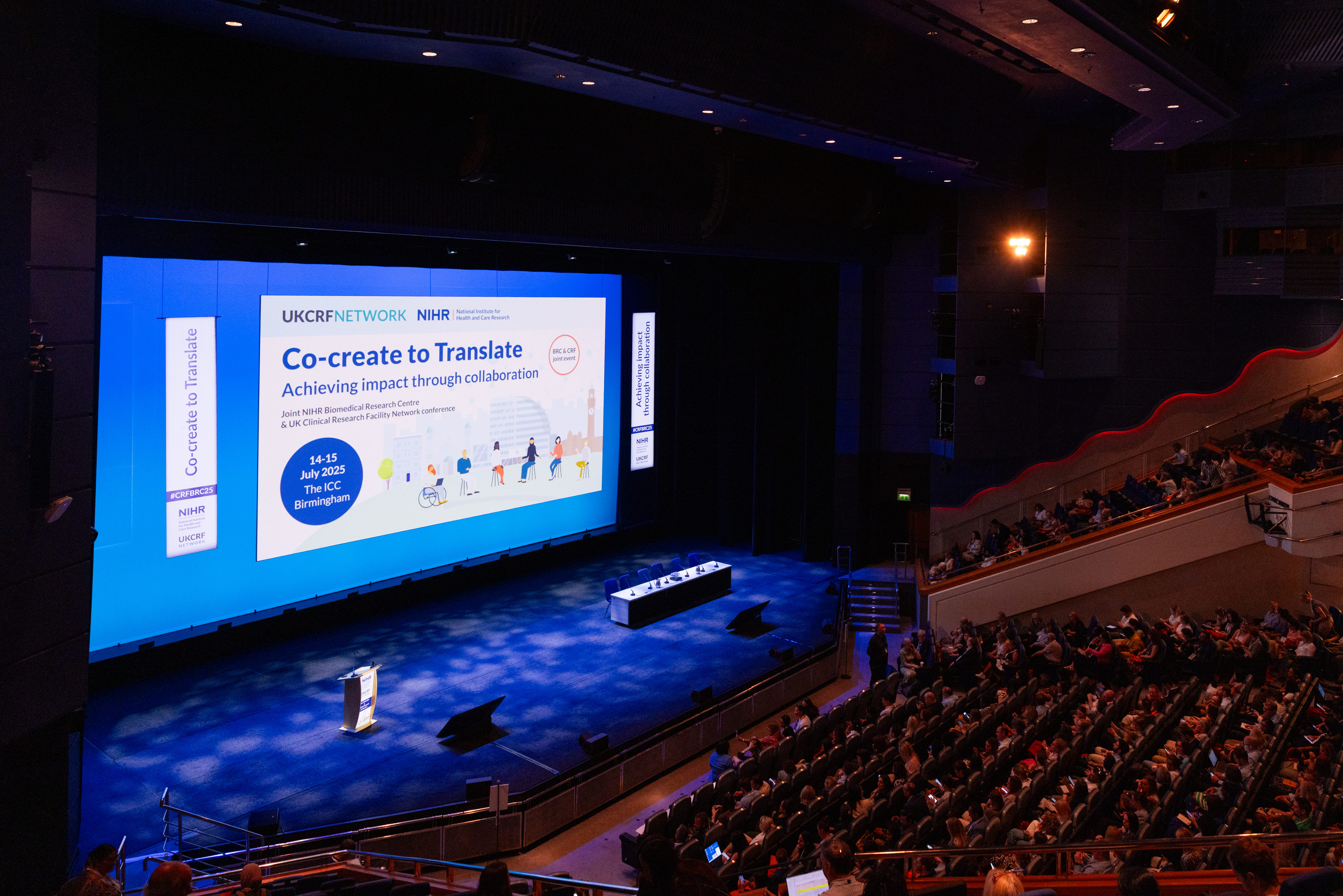 Main conference stage