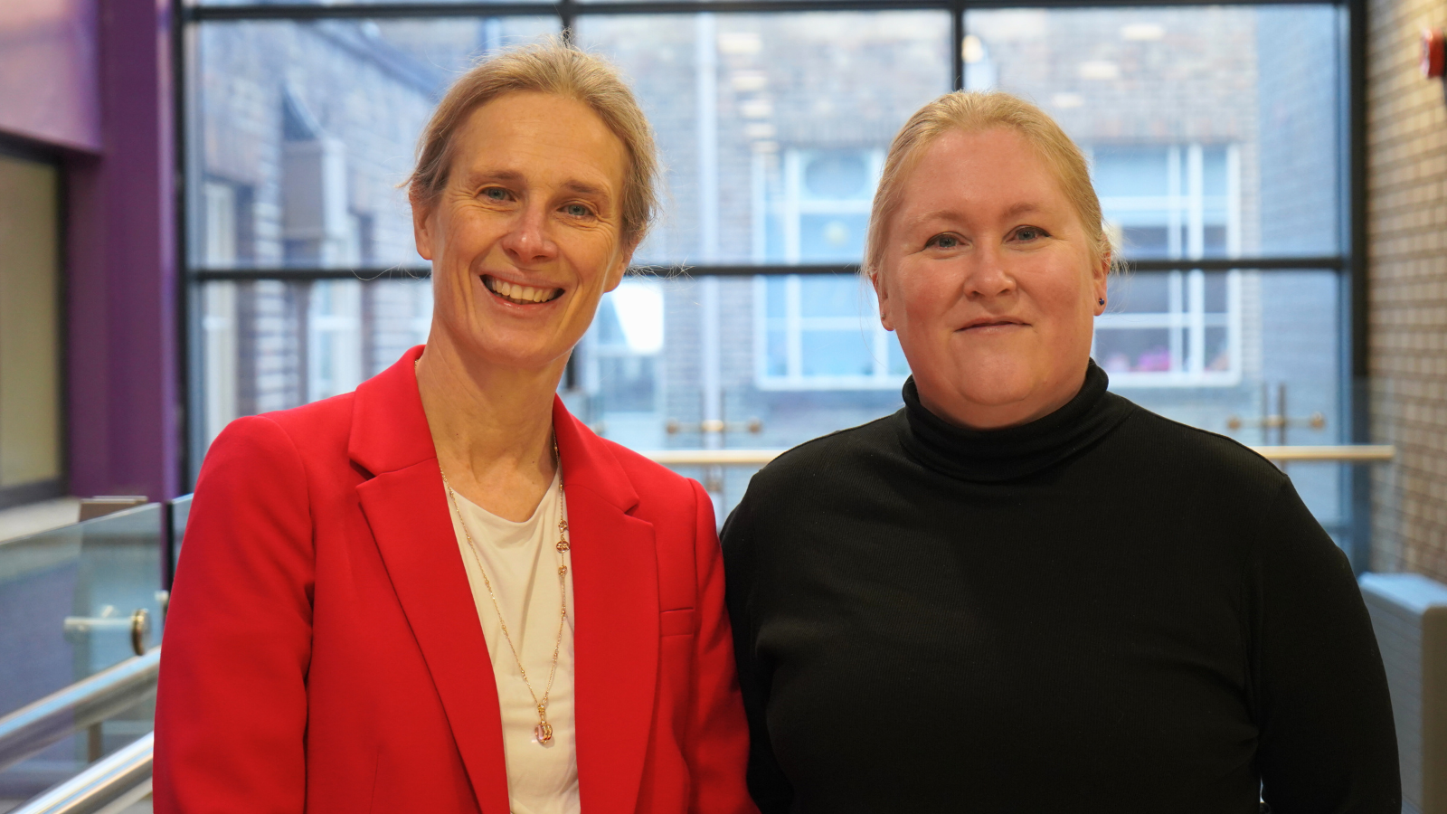 Professors Alex Richter and Trish Lalor