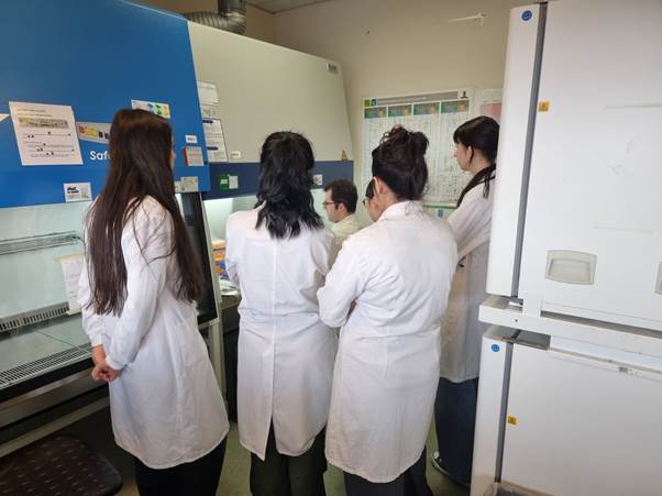 A group of scientists in a lab